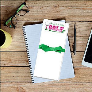 Golf Notepad and Pen Set- Things to Do After Golf