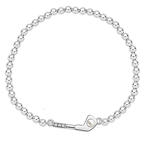 Golf Pearl Beaded Bracelet