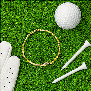 Golf Pearl Beaded Bracelet