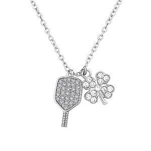 Lucky Pickleball Necklace