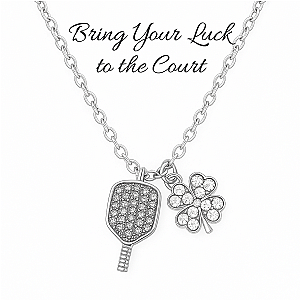 Lucky Pickleball Necklace