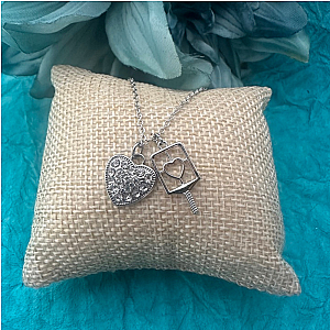 Love at First Dink Pickleball Paddle Necklace - Pick Style