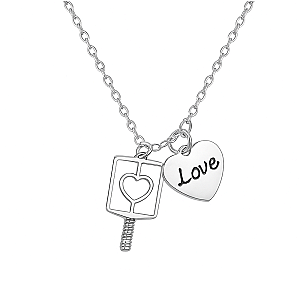 Love at First Dink Pickleball Paddle Necklace - Pick Style