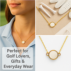 Golf Ball Necklace