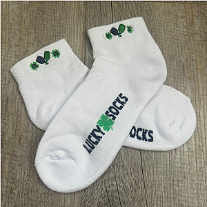 Pickleball Embroidered Lucky Socks