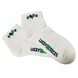 Pickleball Embroidered Lucky Socks