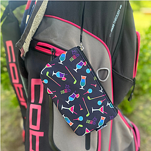 Par Tee Golf Wristlet Pouch Purse