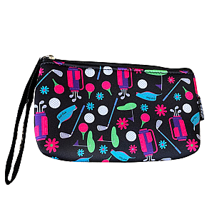 Par-fect Golf  Wristlet Pouch Purse