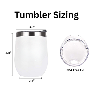 Golf Wine Tumbler