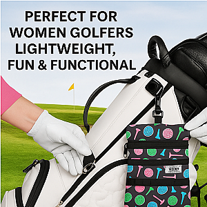 Par-fect Golf Pouch Bag Ball Holder