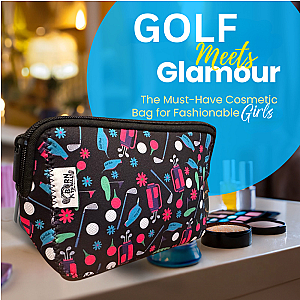 Par-Fect Golf Cosmetic Bag