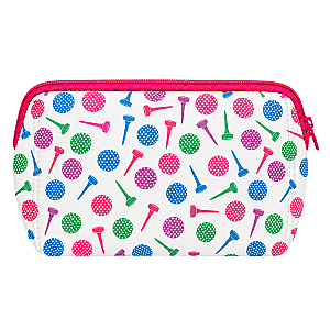 Golf Ball Cosmetic Bag