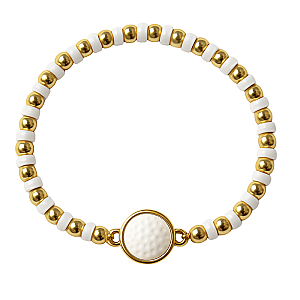 Golf Ball Beaded Bracelet