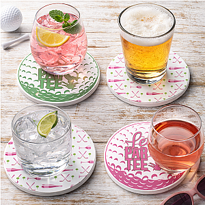 Golf Ceramic Coasters
