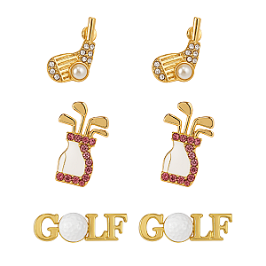 Tee Time Trio Earrings - 3pc Set