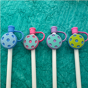Pickleball Straw Covers