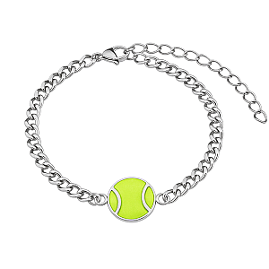 Tennis Ball Chain Bracelet- Pick Style