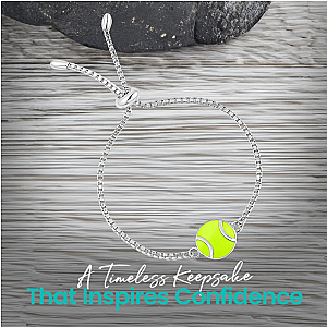 Tennis Ball Chain Bracelet- Pick Style