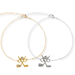 Golf Charm Chain Bracelet