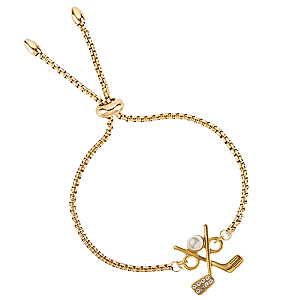 Golf Pearl Slider Bracelet