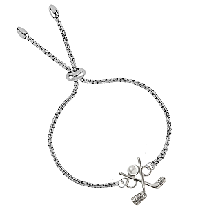 Golf Pearl Slider Bracelet