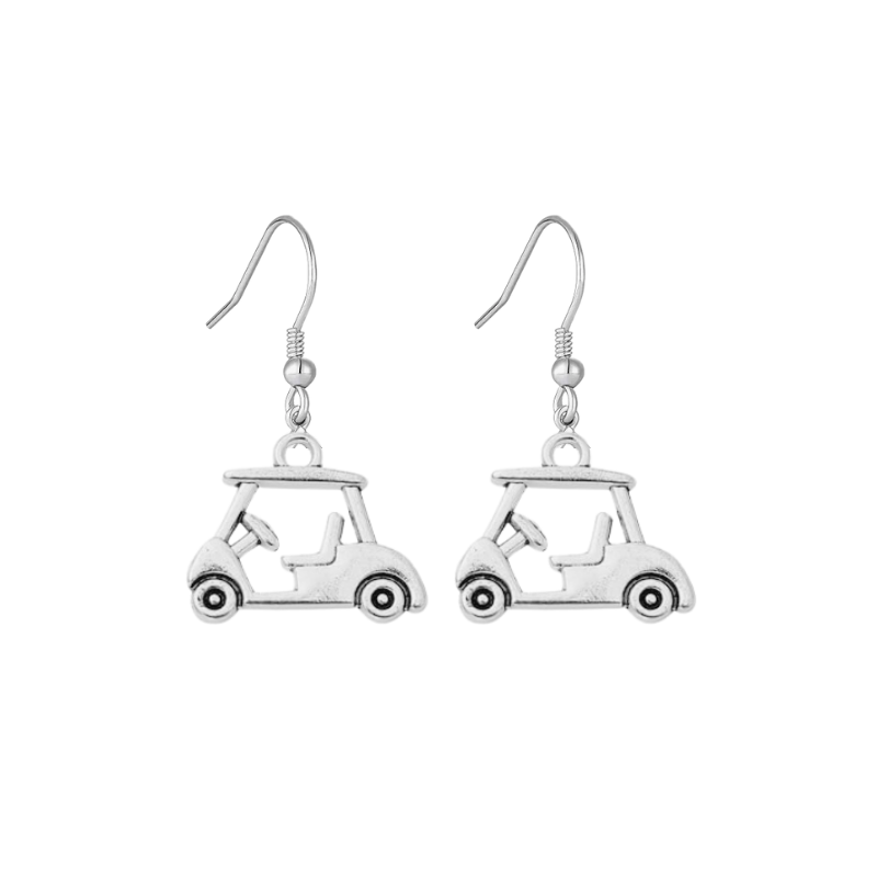 Golf Cart Earrings