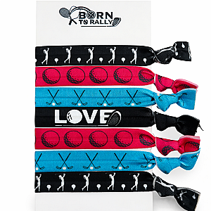 Girls Golf Hair Ties