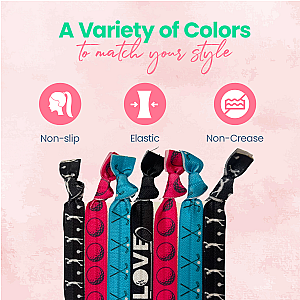 Girls Golf Hair Ties
