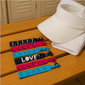 Girls Golf Hair Ties