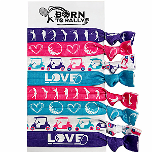 Golf Love Hair Ties