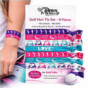 Golf Love Hair Ties