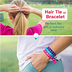 Golf Love Hair Ties