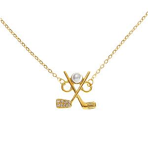 Golf Pearl Necklace