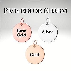 Engraved Golf Club Necklace