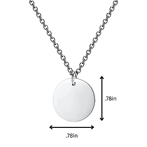 Engraved Golf Club Necklace