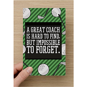 Golf Coach Card