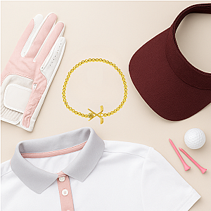 Golf Beaded Bracelet- Pick Color