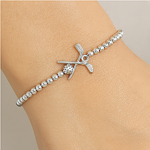 Golf Beaded Bracelet- Pick Color