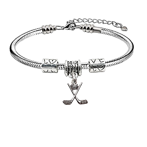 Golf Love Charm Bracelet- Pick Style