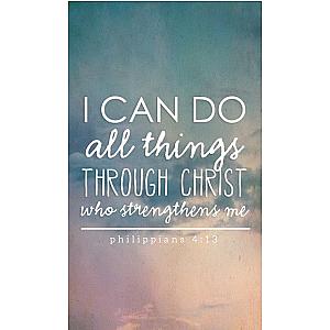 Golf Bracelet -  I Can Do All Things Through Christ Who Strengthens Me