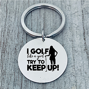 Golf Keychain - Golf Like A Girl