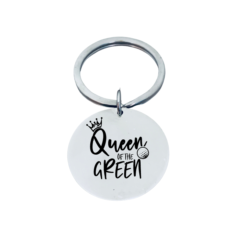 Golf Keychain - Queen of the Green
