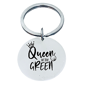 Golf Keychain - Queen of the Green