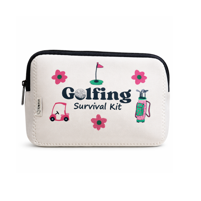Golf Survival Cosmetic Bag