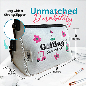 Golf Survival Cosmetic Bag