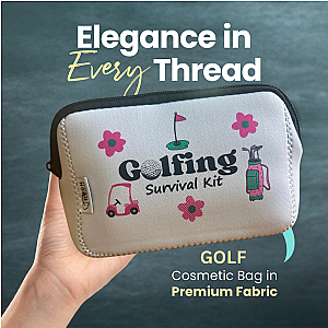 Golf Survival Cosmetic Bag