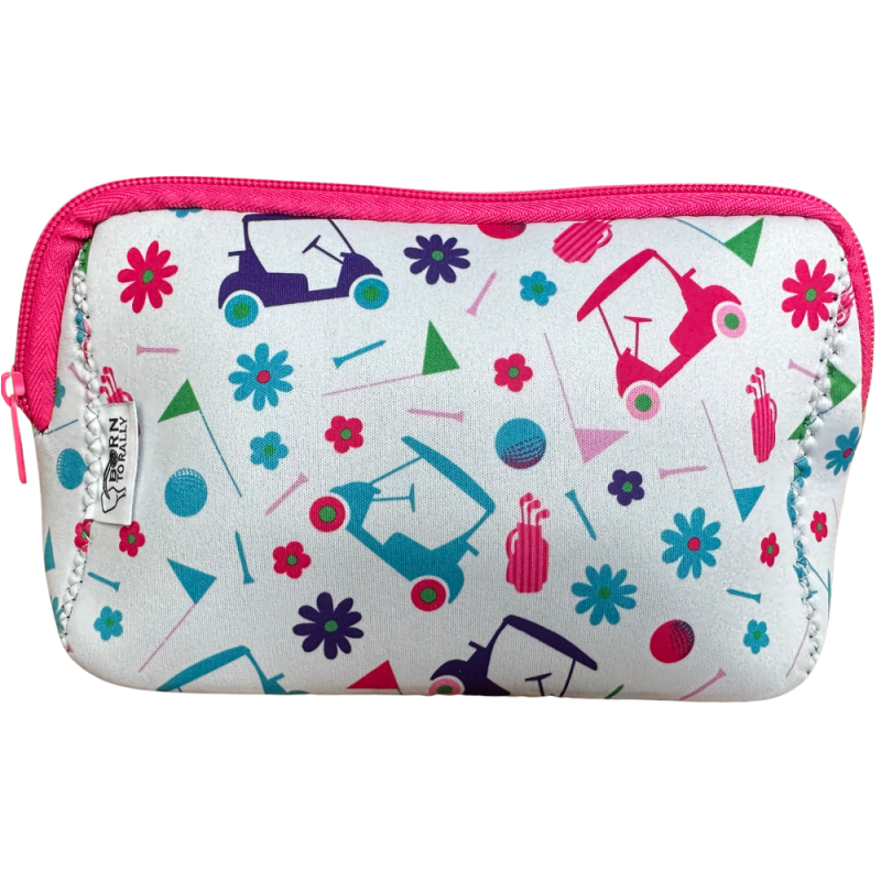 Golf Pink Cosmetic Bag
