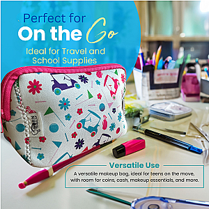 Golf Pink Cosmetic Bag