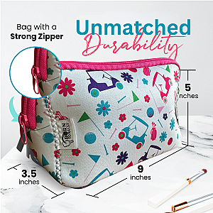 Golf Pink Cosmetic Bag