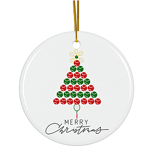 Tennis Christmas Tree Ornament